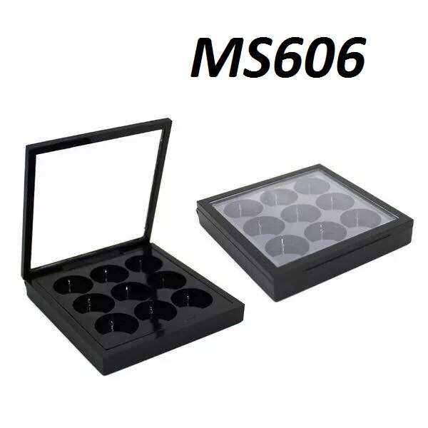 Khay vuông 9 ô tròn