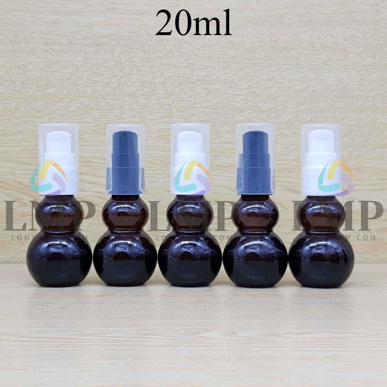 Chai hồ lô xịt giọt KO viền 20ml