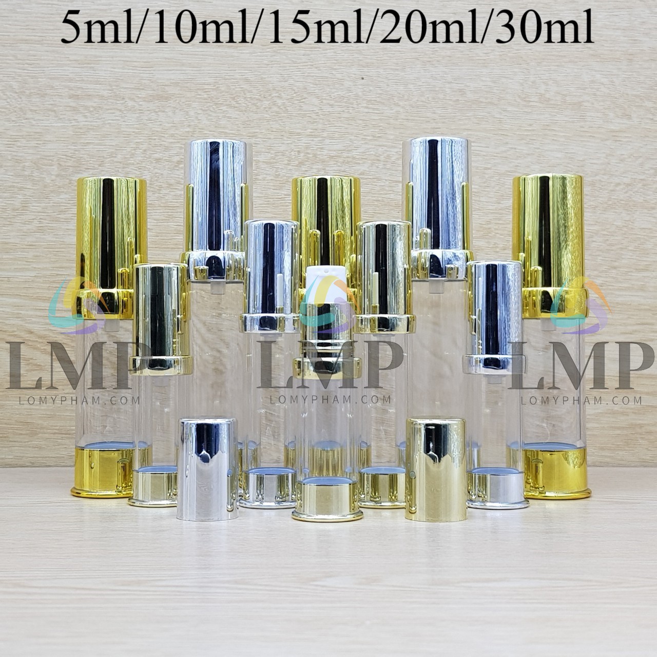 Chai thanh lịch thân trong xịt giọt