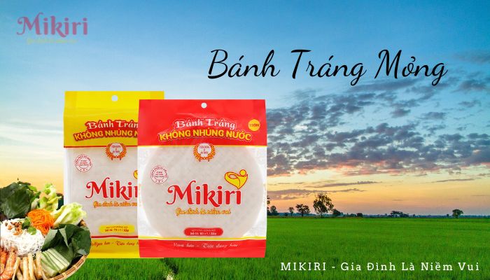 Bánh tráng Mikiri - Nguyên liệu chuẩn vị cho món cuốn Banh-trang-mong-1