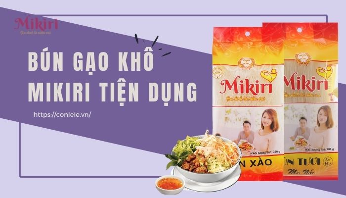 Bún gạo Mikiri - Bún gạo khô cao cấp Bun-gao-kho-mikiri