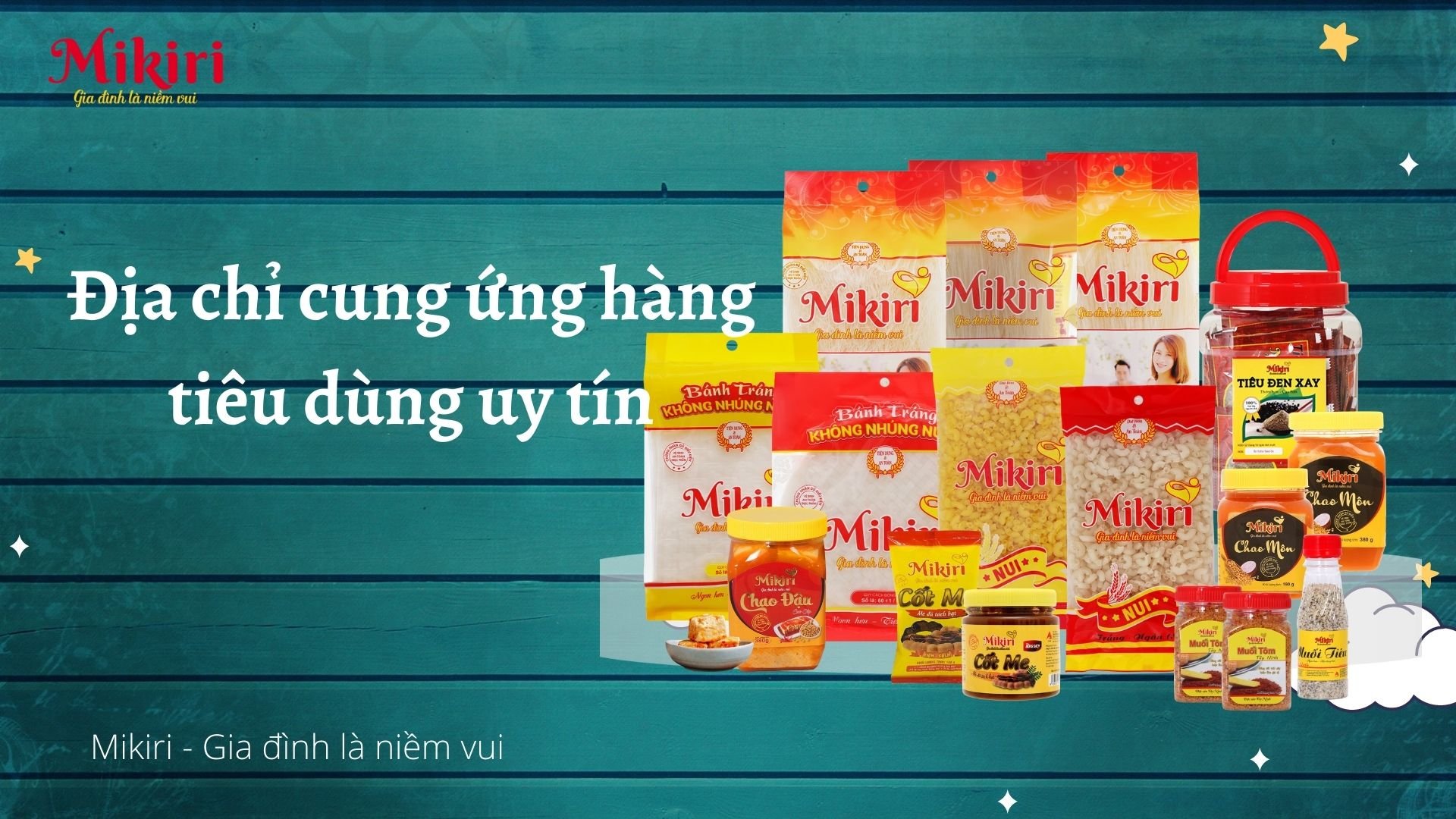 Quán ăn, ẩm thực: Mikiri - Địa chỉ cung cấp bánh tráng hàng đầu San-pham-mikiri