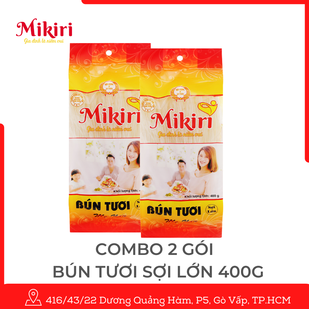 Bún gạo khô Mikiri - An toàn, tiện dụng, chất lượng 1