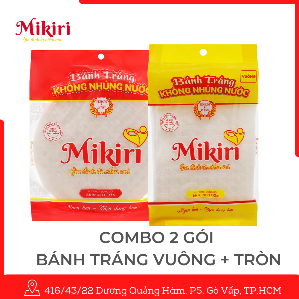 Bánh tráng Mikiri - Nguyên liệu lý tưởng cho món cuốn 16