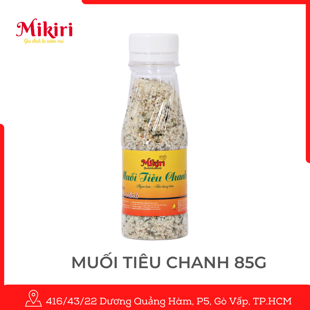 Muối tiêu chanh cao cấp, vị mặn cho món ăn tại Hồ Chí Minh Muoi-tieu-chanh-85g