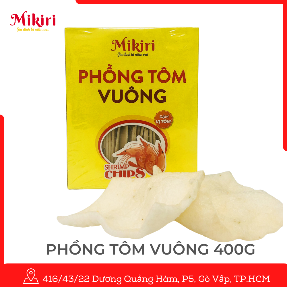 Quán ăn, ẩm thực: Bánh phồng tôm Mikiri - Đặc sản dân dã của ẩm thực Việt Phong-tom-vuong