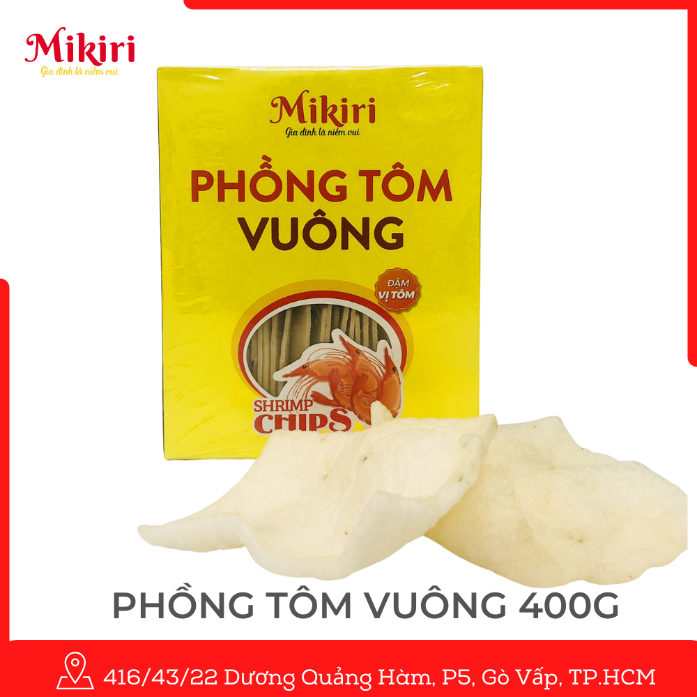 Phồng tôm Mikiri - Vị tôm hấp dẫn vùng sông nước Phong-tom-vuong
