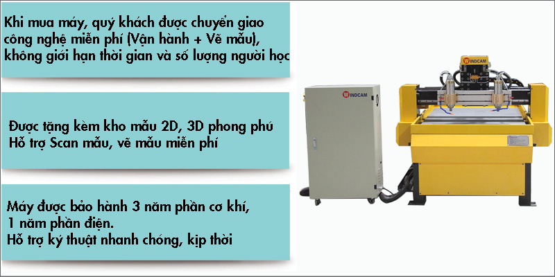 Ưu Äãi khi mua máy Äiêu khắc Äá CNC tại công ty Äông Phương Hà Ná»i