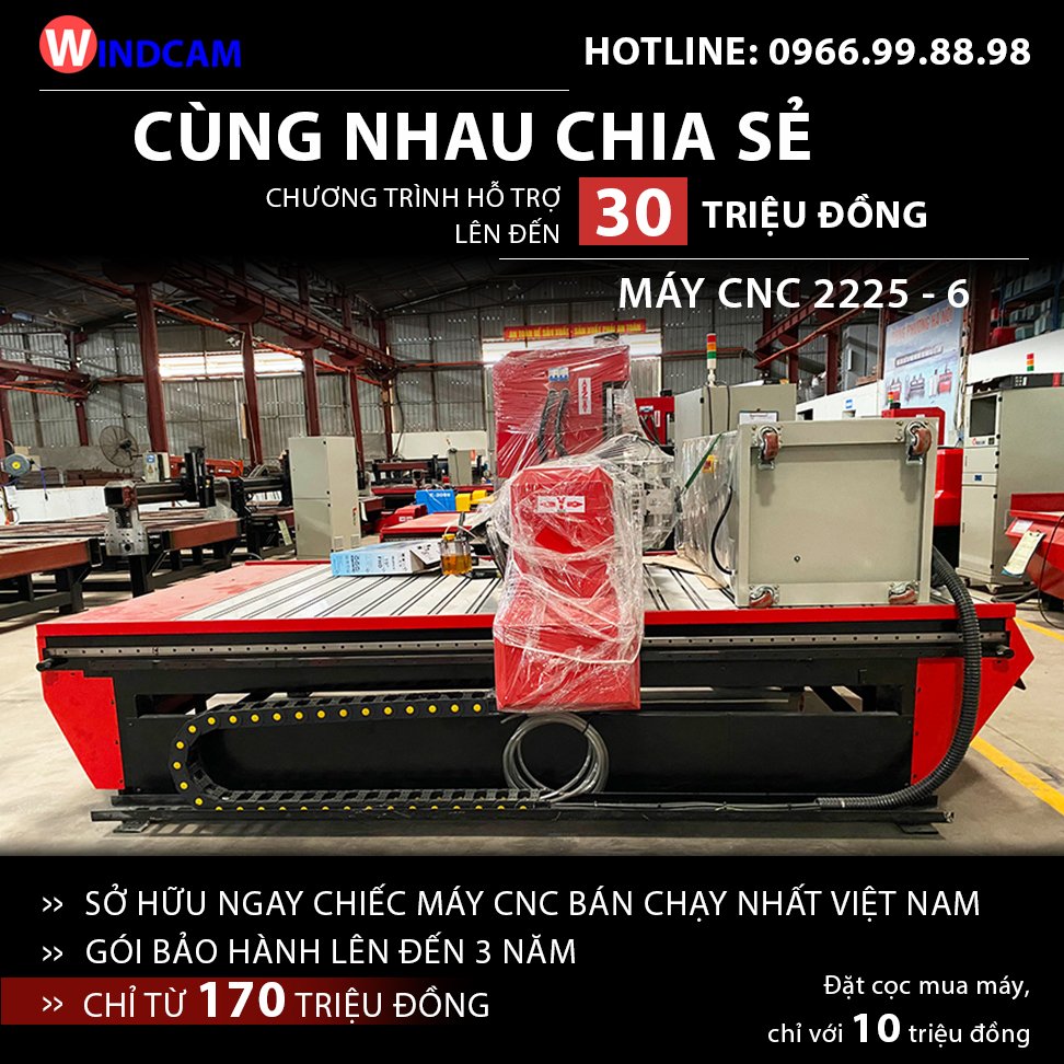 Cấu hình máy khắc gỗ CNC bán chạy nhất năm 2021 ?