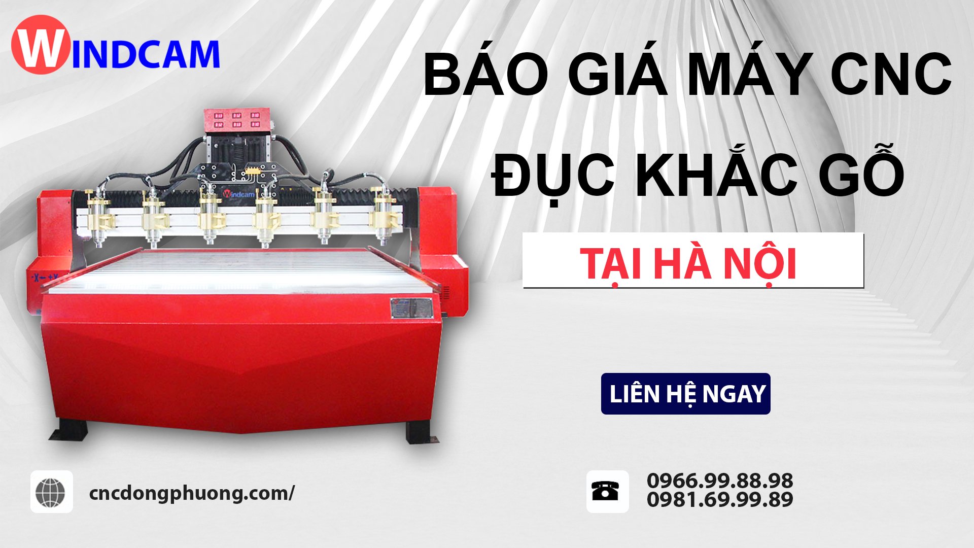 Báo giá máy CNC đục gỗ về Hà Nội năm 2023