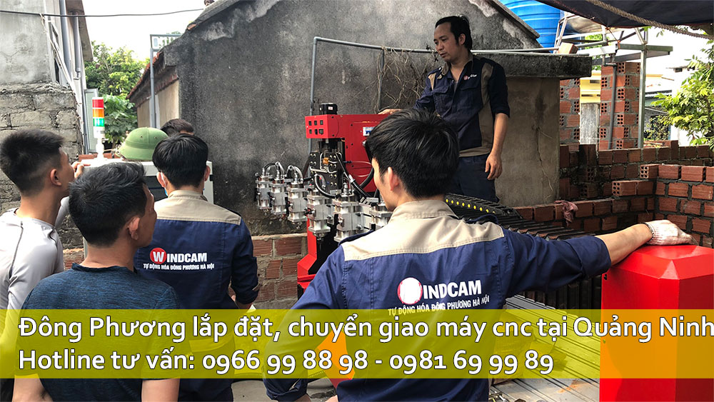 Chuyển giao, lắp đặt máy cnc gỗ tại Quảng Ninh