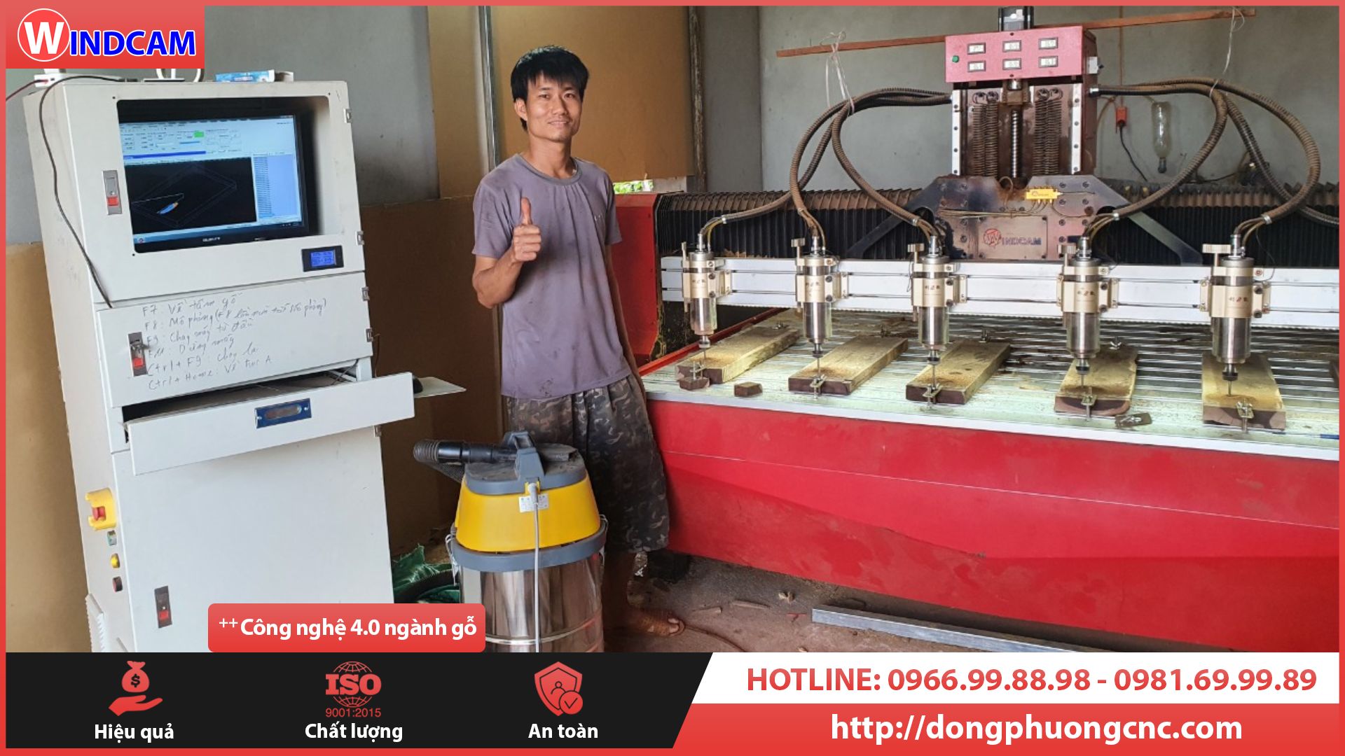 Đánh giá sơ lược về chất lượng máy CNC Đông Phương