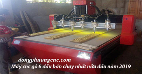 Lý do khiến máy cnc gỗ 6 đầu bán chạy nhất nửa đầu năm 2019