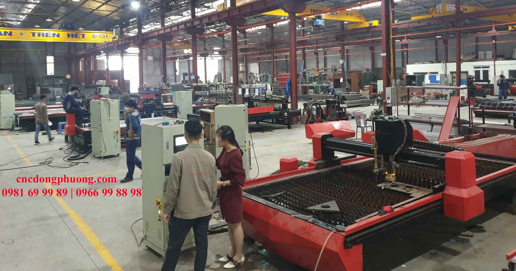 Máy cắt cnc plasma Đông Phương giá bao nhiêu? Máy cắt thép tấm hiệu quả