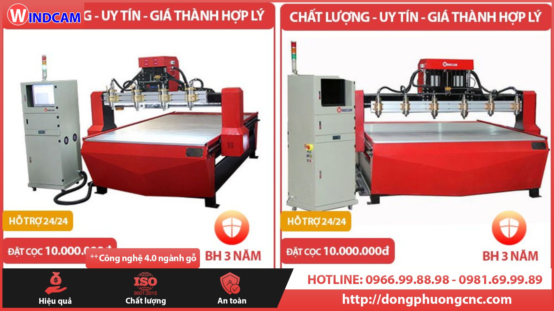 TOP 2 máy CNC đục gỗ bán chạy tại Đông Phương Hà Nội