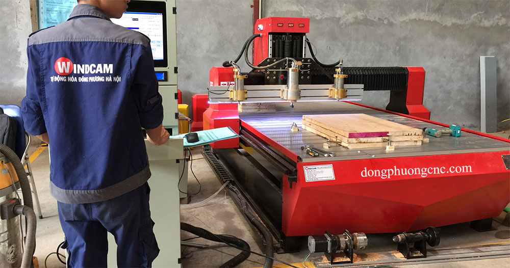 Dòng máy cnc 2 trong 1 tích hợp giữa máy cắt quảng cáo và máy khắc gỗ 3d