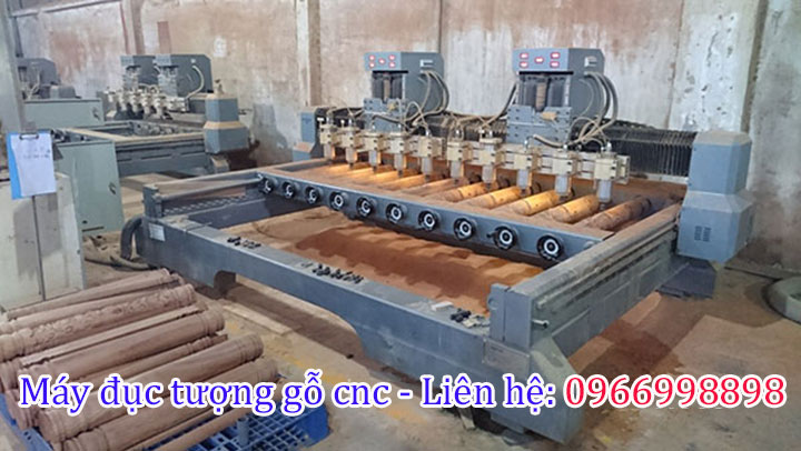 Máy đục tượng gỗ cnc công cụ máy đắc lực phát triển nghề mộc