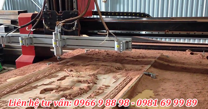 Tạo một tác phẩm điêu khắc gỗ chưa bao giờ dễ dàng hơn nhờ máy cnc điêu khắc gỗ