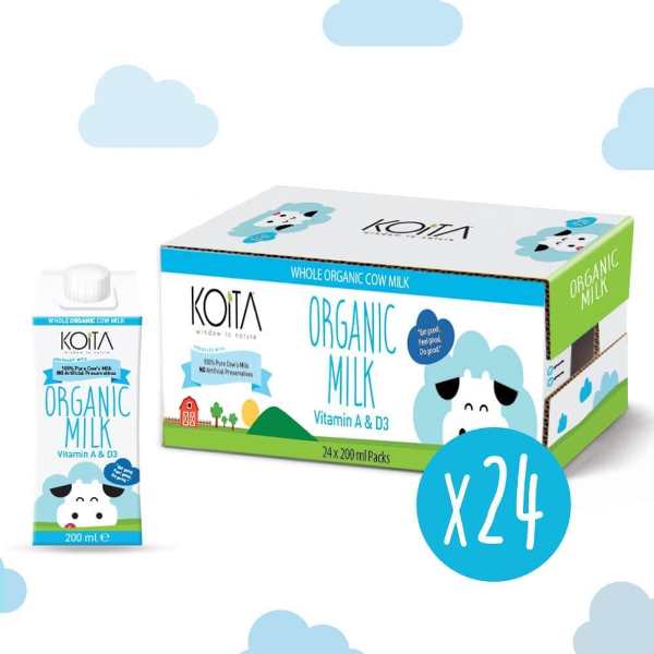 Tại sao nên lựa chọn sữa bò nguyên kem hữu cơ Koita?