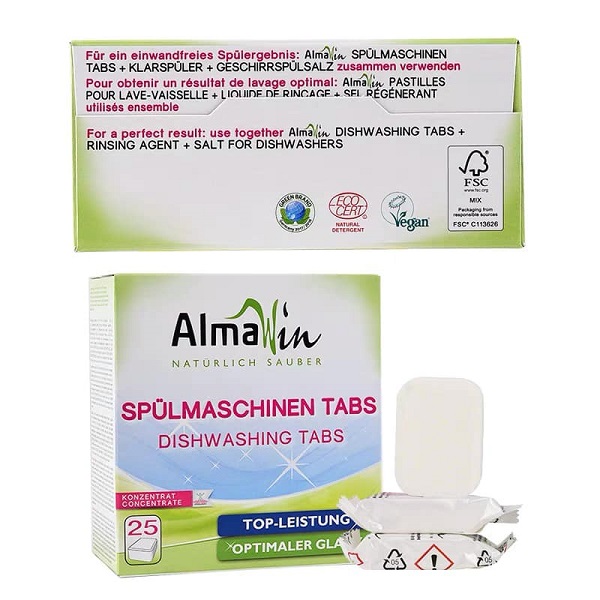 Đánh Bay Mọi Lớp Dầu Mỡ Với Viên rửa bát Almawin Đánh Bay Mọi Lớp Dầu Mỡ Với Viên rửa bát Almawin