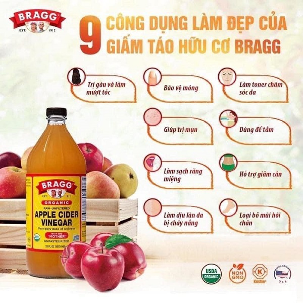 Tác Dụng Của Giấm Táo Bragg