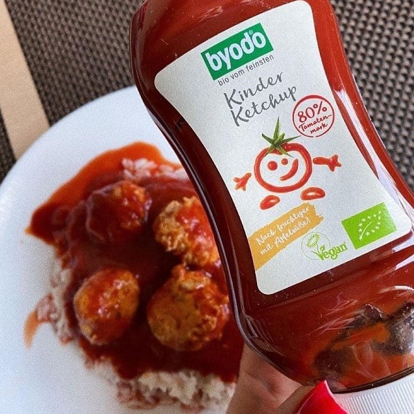 Sốt cà chua hữu cơ Byodo - Gia vị phù hợp cho nhiều món ngon