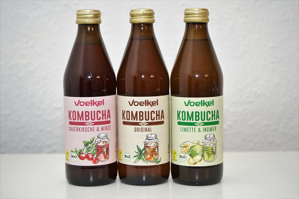 Trà Kombucha hữu cơ Voelkel-Thức uống “vàng” dành cho sức khỏe