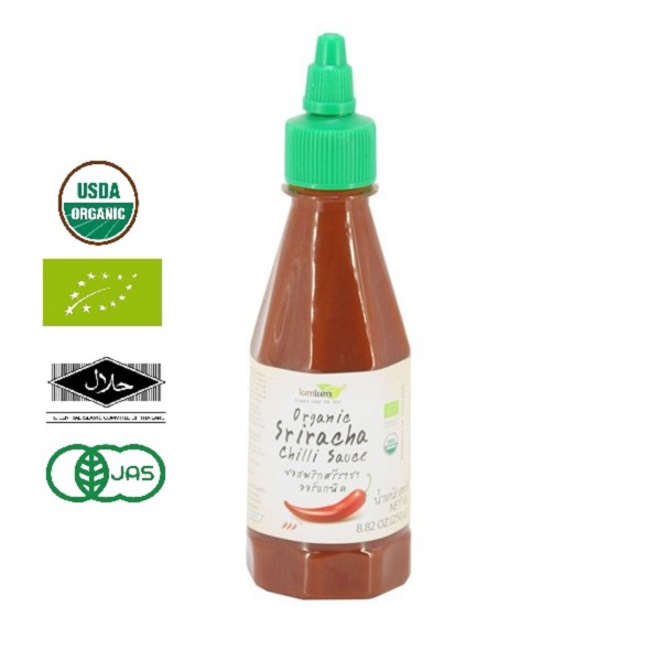 Tương ớt Sriracha hữu cơ Lumlum - Gia vị cho sự chọn lựa hoàn hảo