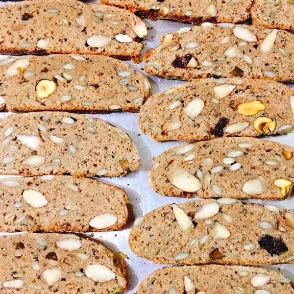 Hướng dẫn làm bánh Biscotti bằng bột mỳ hữu cơ 630