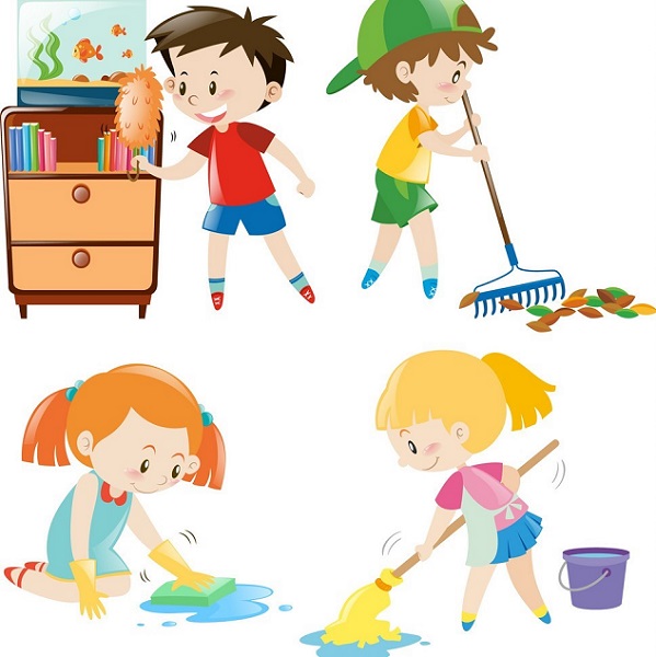 Cách dạy con làm việc nhà theo độ tuổi Cách dạy con làm việc nhà theo độ tuổi