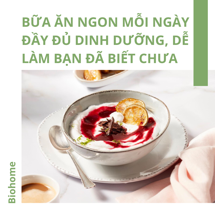 Bữa Ăn Ngon Mỗi Ngày Đầy Đủ Dinh Dưỡng, Dễ Làm Bạn Đã Biết Chưa?