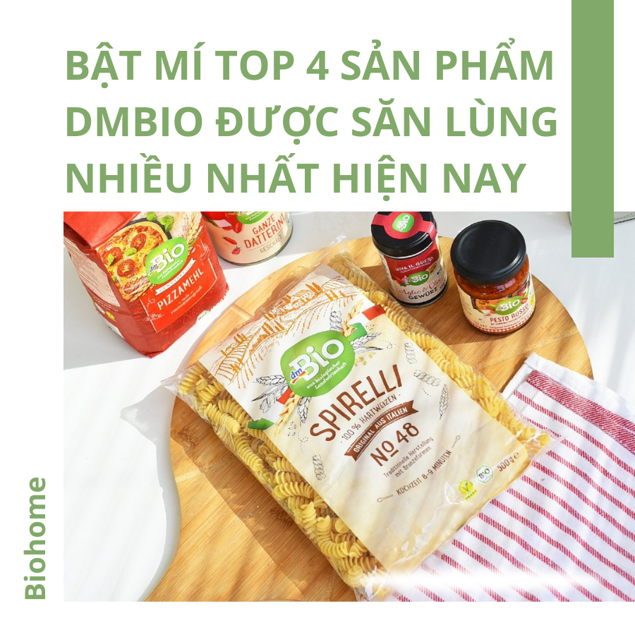 Bật mí top 4 sản phẩm hữu cơ Bmbio được “săn lùng” nhiều nhất hiện nay Bật mí top 4 sản phẩm hữu cơ Bmbio được “săn lùng” nhiều nhất hiện nay