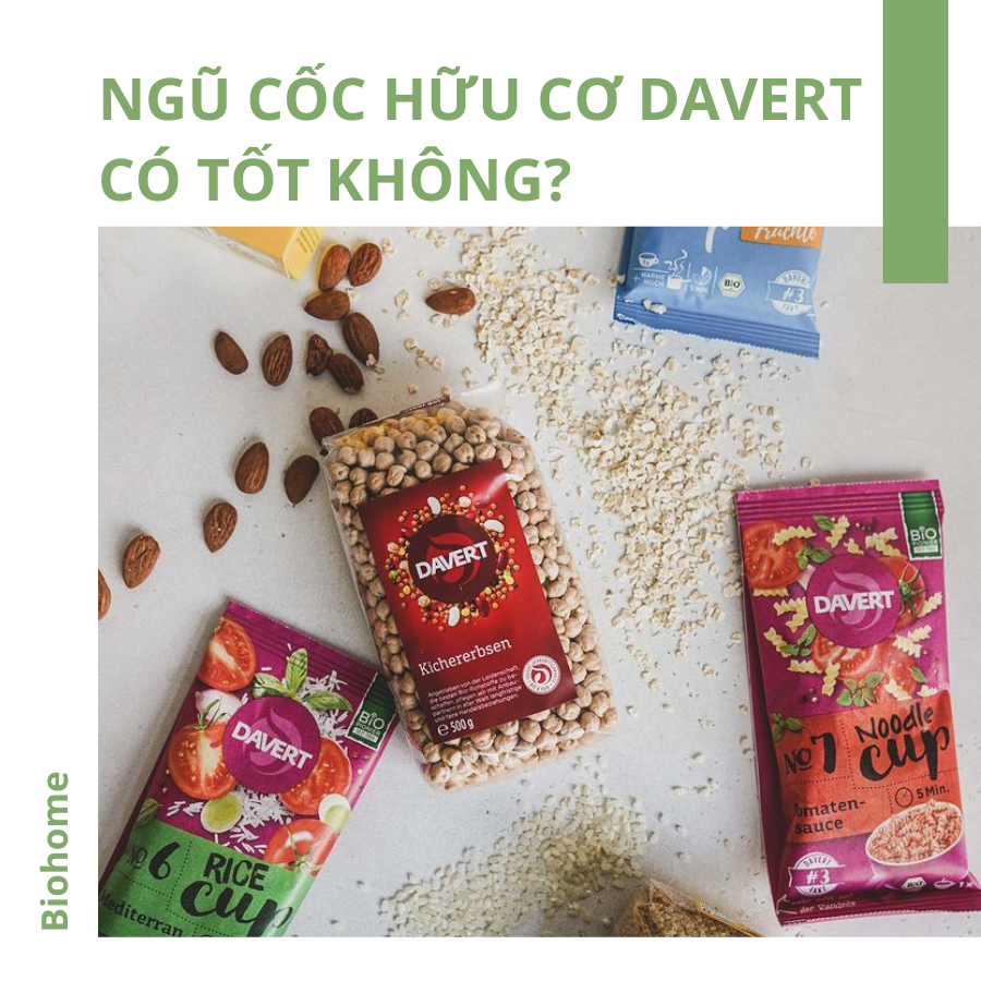 Ngũ cốc hữu cơ davert có tốt không? Giá cập nhất mới nhất năm 2022