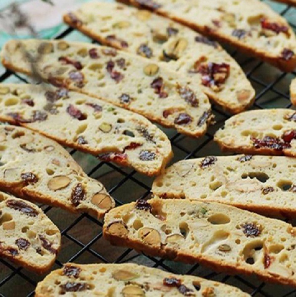 Bánh biscotti nguyên cám bí quyết giảm cân tự nhiên, an toàn