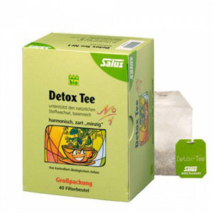 Thanh lọc cơ thể cùng trà thải độc Detox Salus