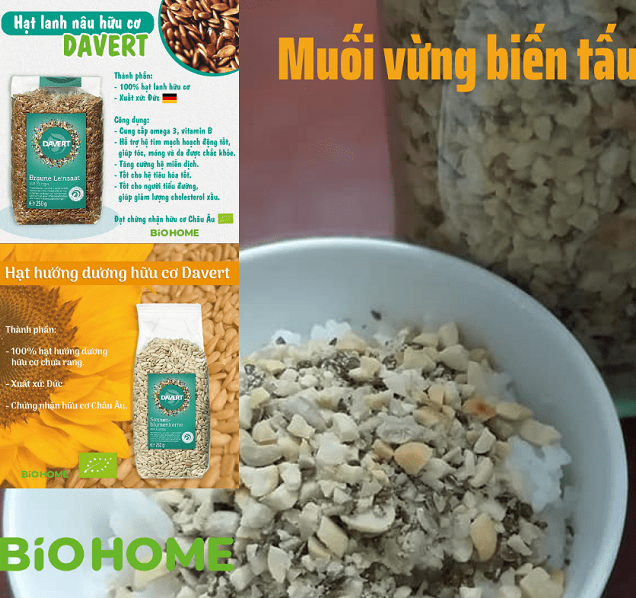 Biến tấu các món ăn Việt Nam truyền thống từ các loại hạt hữu cơ Biến tấu các món ăn Việt Nam truyền thống từ các loại hạt hữu cơ