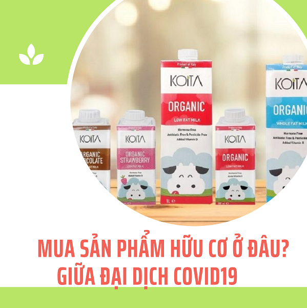 Giữa đại dịch Covid19 NTD nên mua sản phẩm hữu cơ ở đâu để an tâm nhất