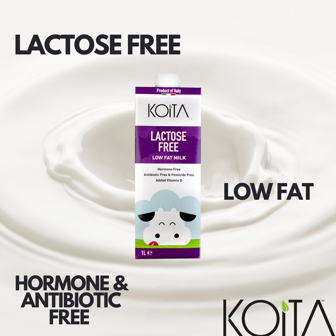 SỮA TƯƠI NHẬP KHẨU TỪ Ý KOITA LACTOSE-FREE: GIẢI PHÁP THAY THẾ DÀNH CHO TRIỆU CHỨNG BẤT DUNG NẠP LACTOSE