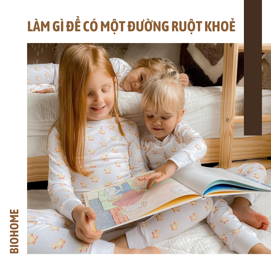 Làm gì để có một đường ruột khỏe?