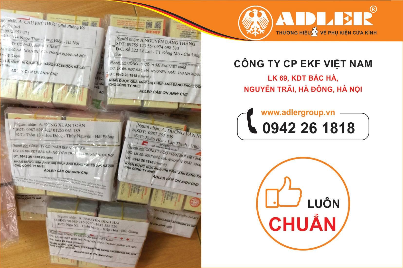Cardvisit của các cơ sở đủ điều kiện đã về rất nhiều.