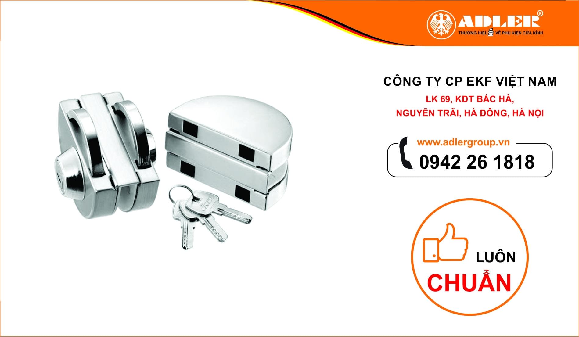 TIÊU CHUẨN KỸ THUẬT CỦA KHÓA CỬA KÍNH