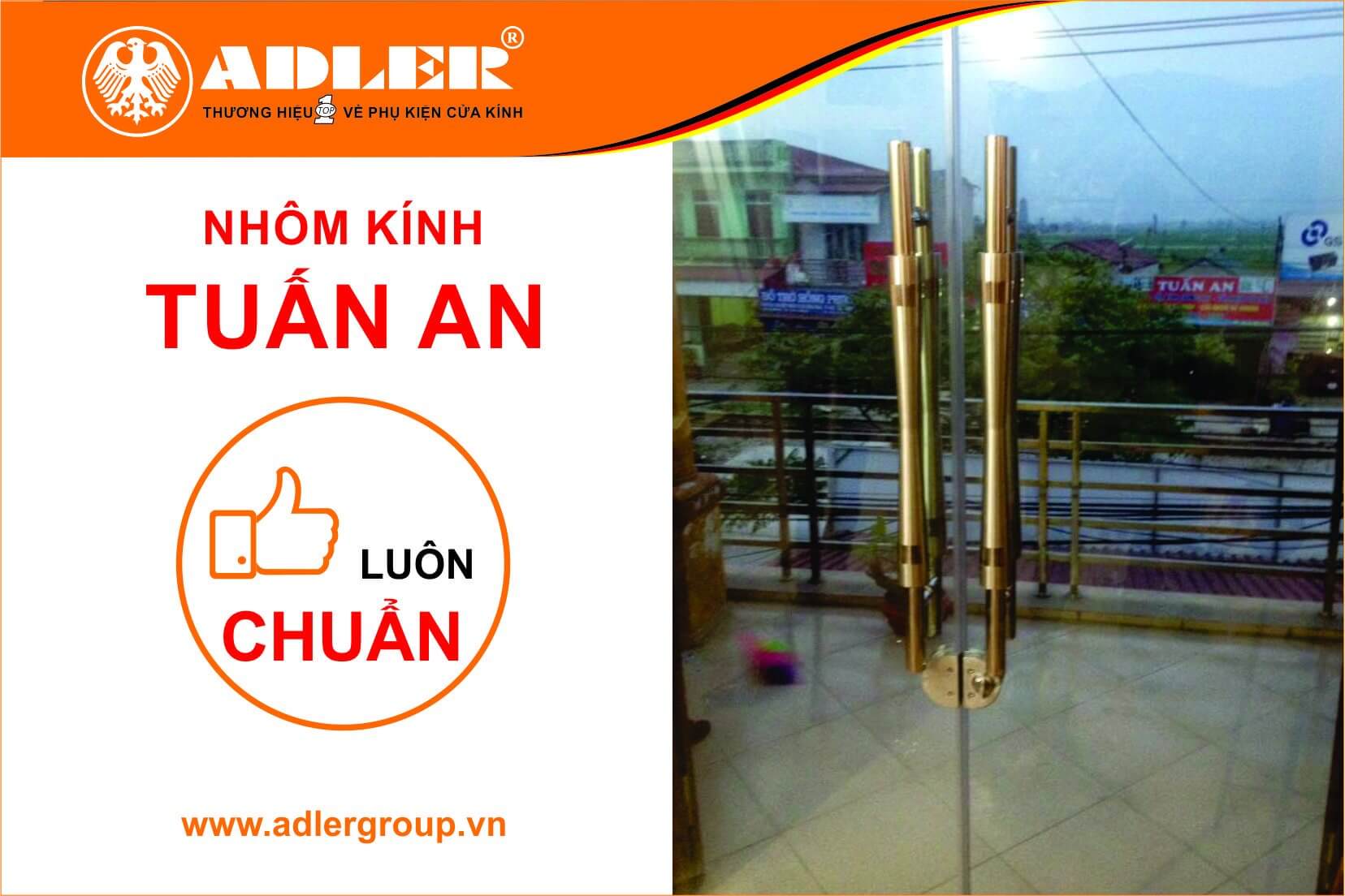 Khi công trình hoàn thiện cùng bản lề sàn chính hãng adler