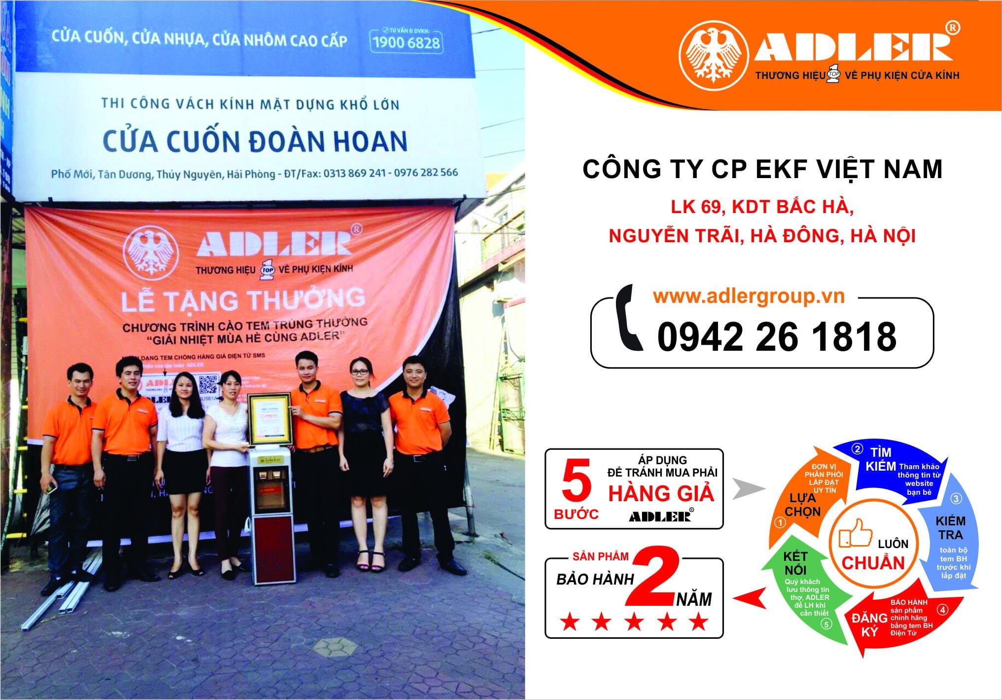 cào tem trúng thưởng của Adler