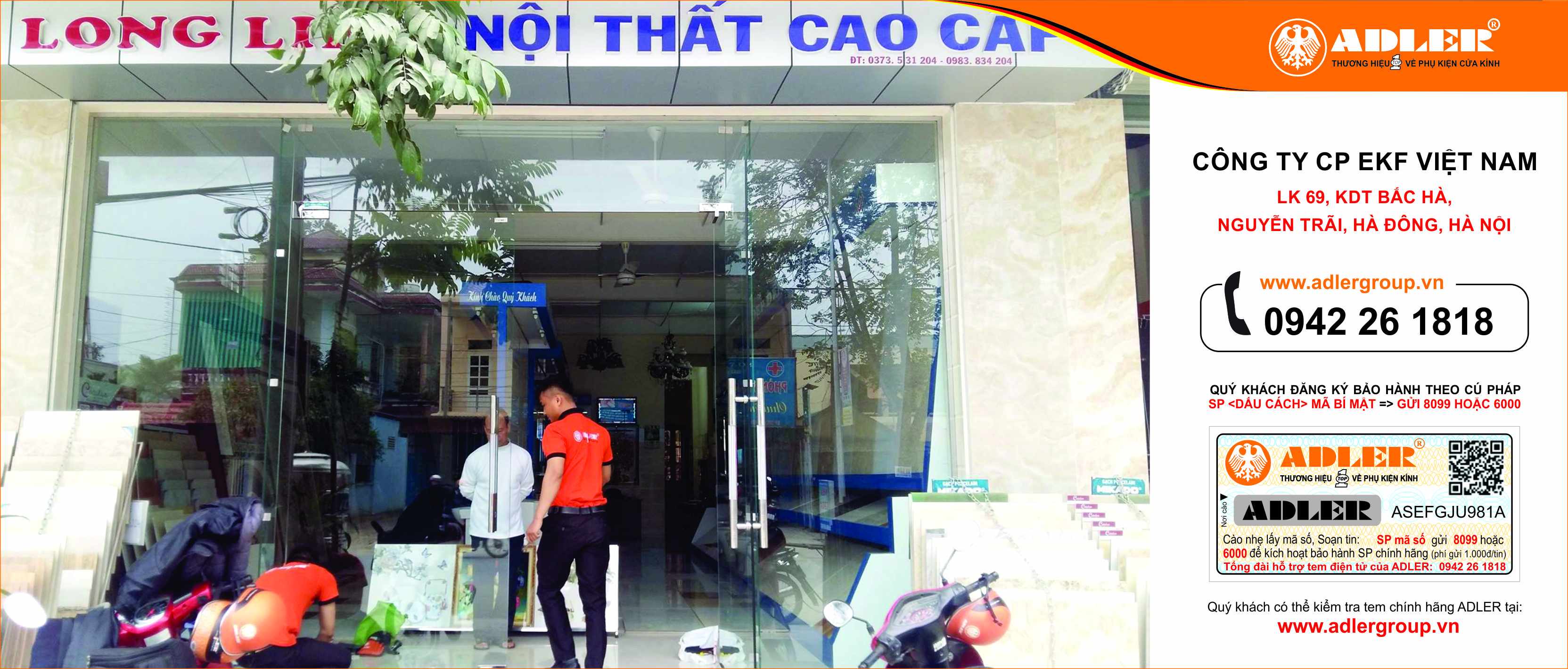 PHỤC VỤ VÀ ĐẢM BẢO QUYỀN LỢI CỦA KHÁCH HÀNG LÀ SỨ MỆNH CỦA BẢN LỀ SÀN ADLER.