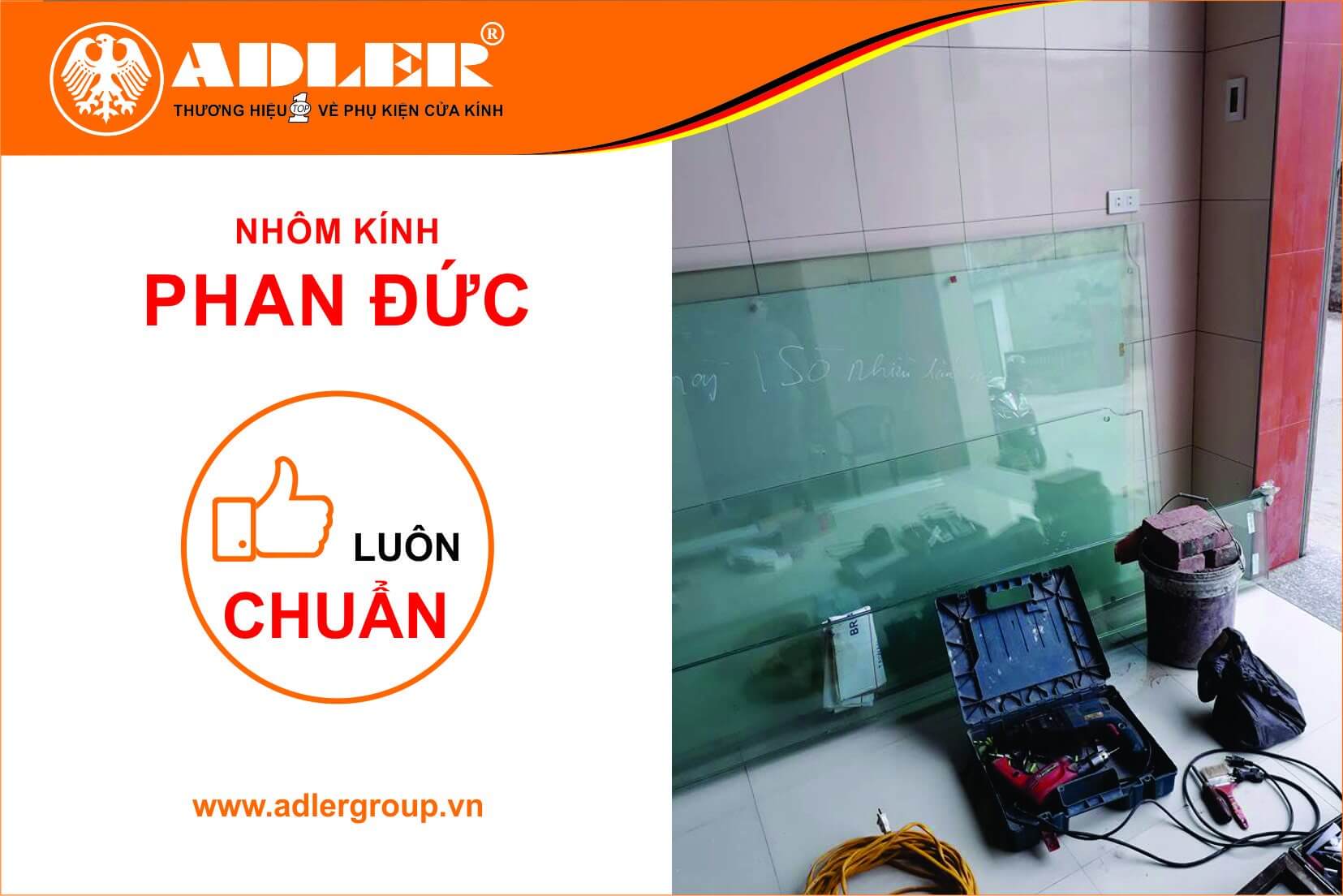 Ảnh 2-Những tấm kính đã được cắt đẹp đẽ trước khi mang đi lắp đặt