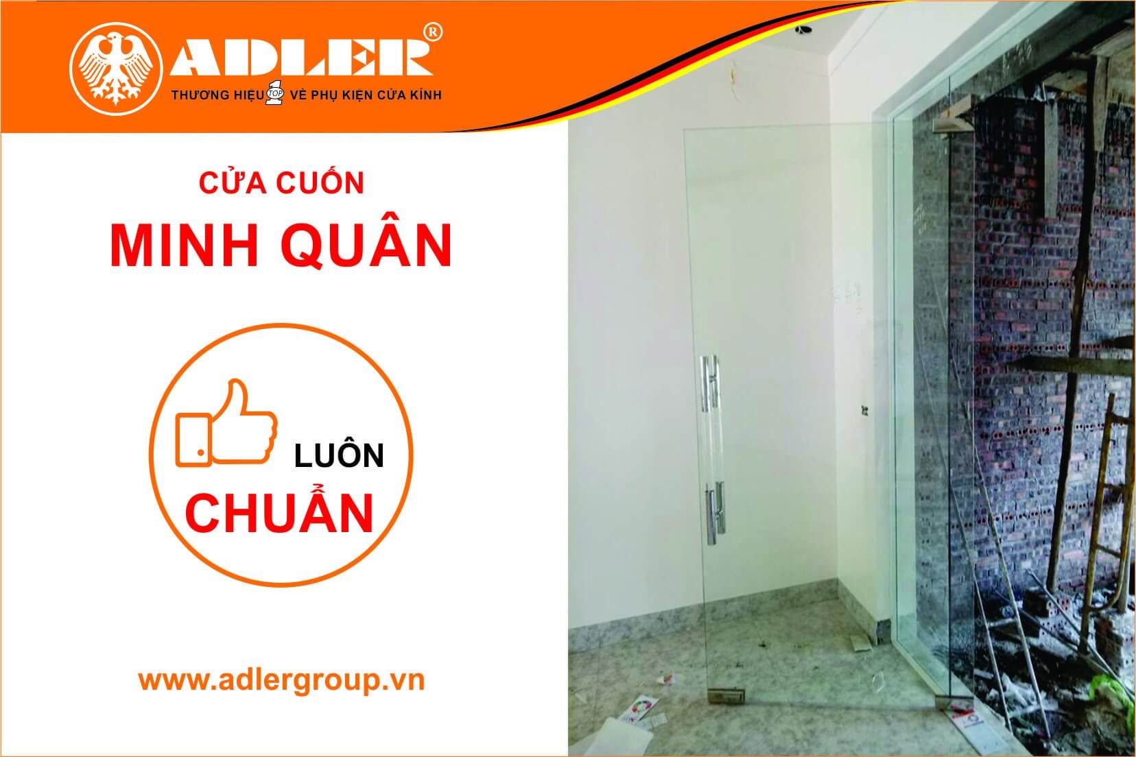 Ảnh 4 - Cửa cuốn Minh Quân luôn đồng hành cùng ADLER trong mọi công trình