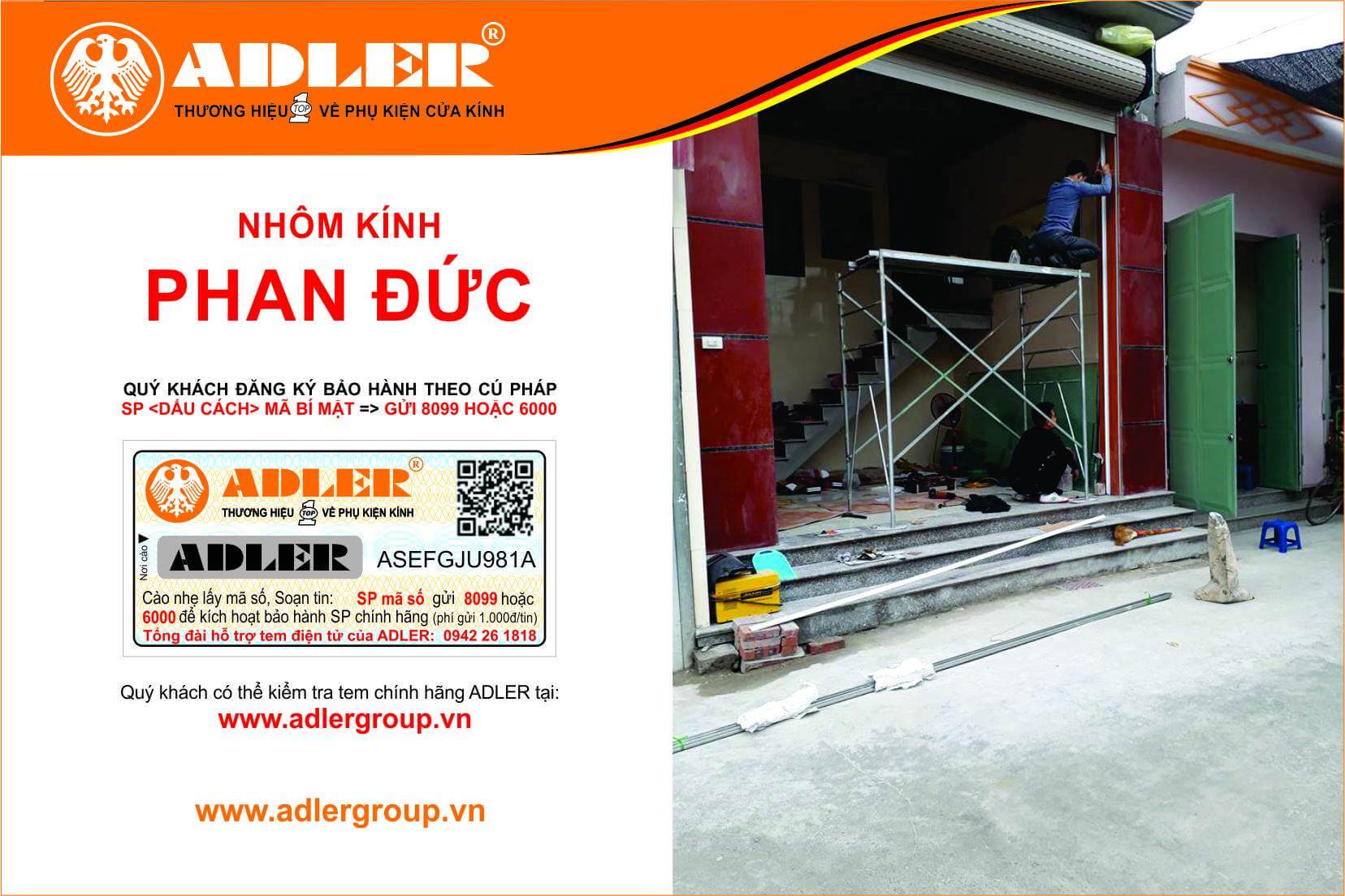 Ảnh 5-Nhôm kính Phan Đức luôn chuyên nghiệp trong khi lắp đặt