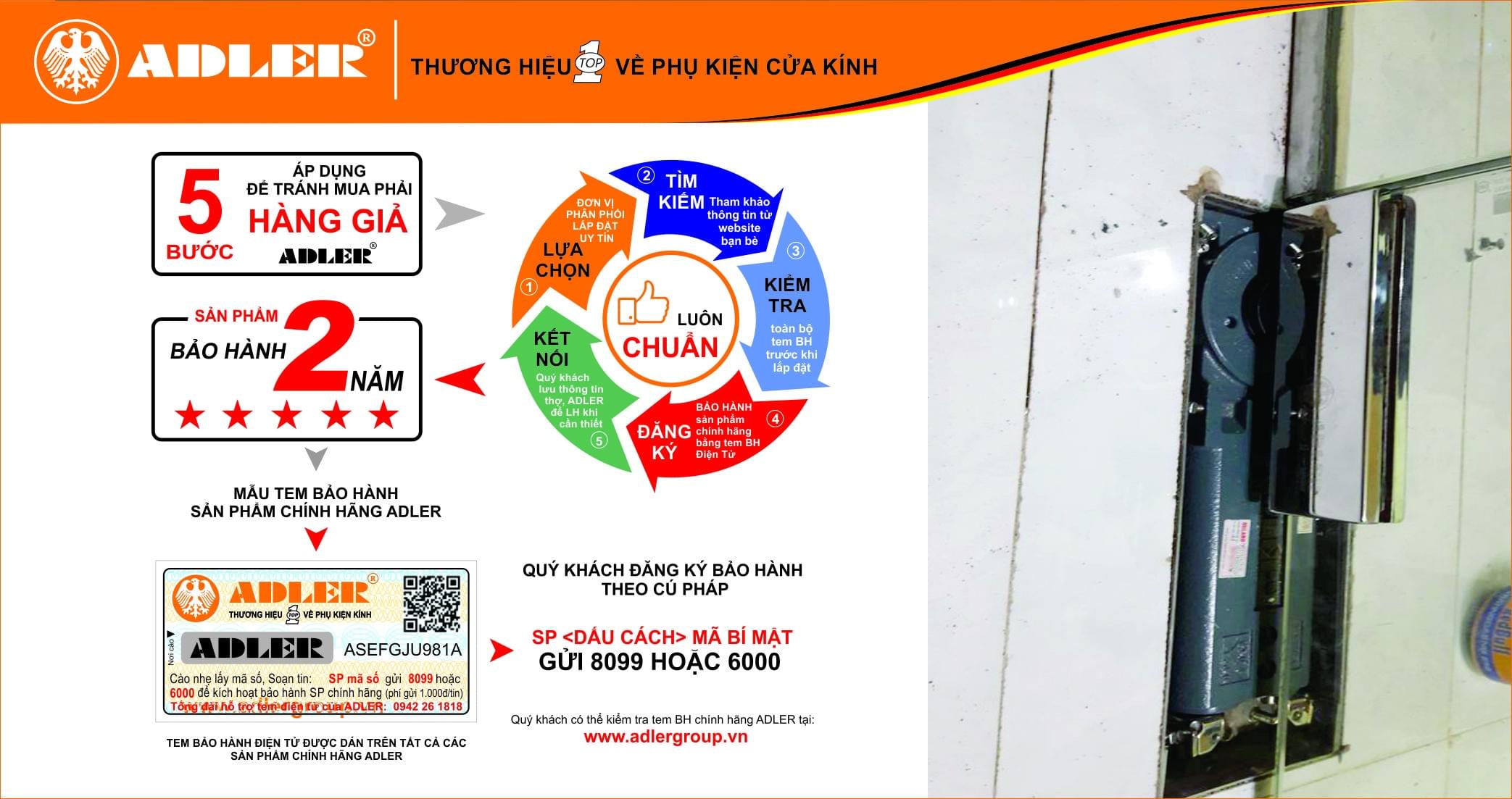 Nhôm kính Thắng Trang- luôn đồng hành cùng Adler.