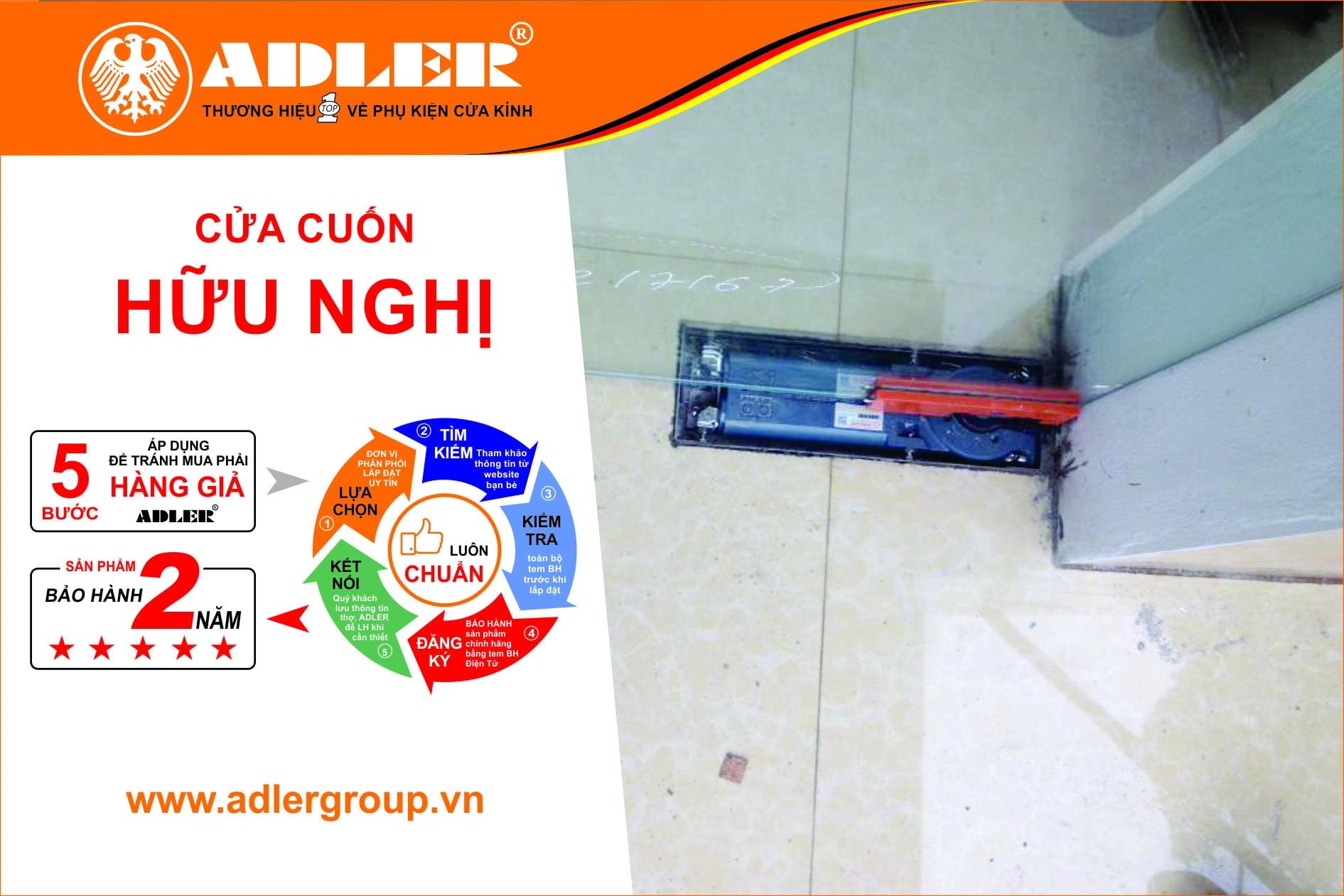 Bản lề sàn Adler- đem đến sự hoàn mỹ cho ngôi nhà của bạn.