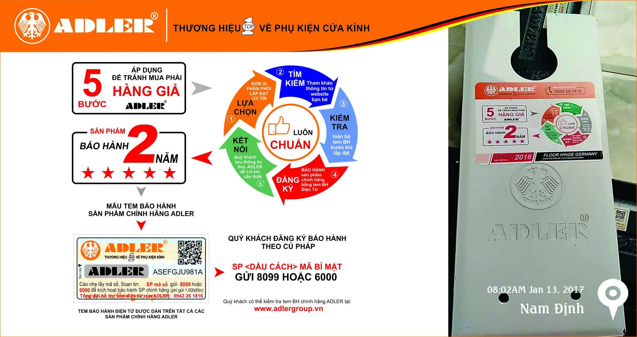Phụ kiện kính Adler- Sản phẩm uy tín chất lượng cao